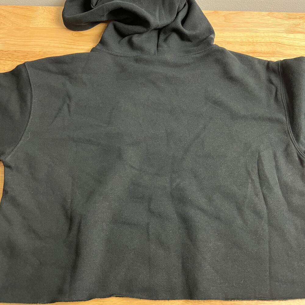 Wild Fable Women's Black Cropped Long Sleeve Hoodie - Size XS - NWT - Picture 8 of 8